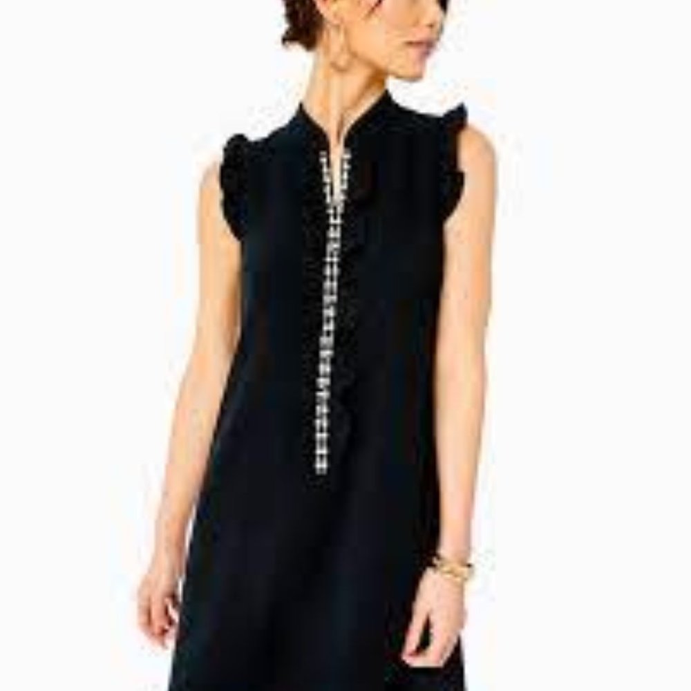 NWT Lilly Pulitzer Adalee Shift  Dress Size 6 - Onyx